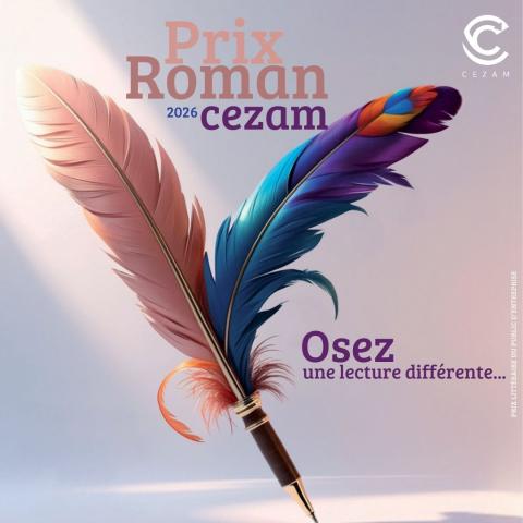 Visuel du prix roman cezam