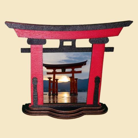 Portes Torii cadre photo